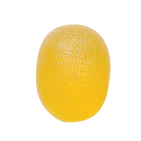 Fabrication Enterprises CanDo Gel Squeeze Ball Large Cylindrical- Yellow - X-Light 10-1891